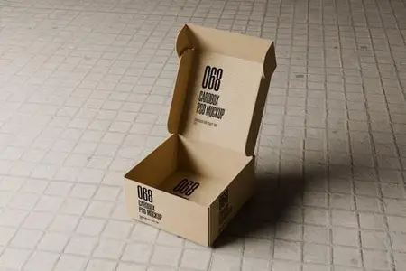 Paper Box Mockup KGTH2P7