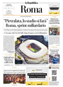 la Repubblica Roma - 25 Luglio 2024