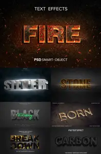 Psd text effect set part 31