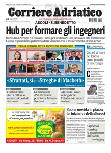 Corriere Adriatico Ascoli - 29 Maggio 2025