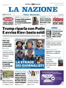 La Nazione Pistoia Montecatini - 26 Agosto 2025