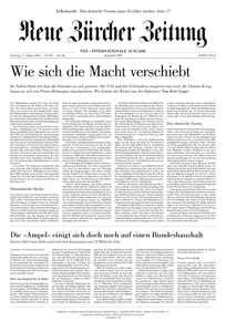 Neue Zürcher Zeitung International - 17 August 2024