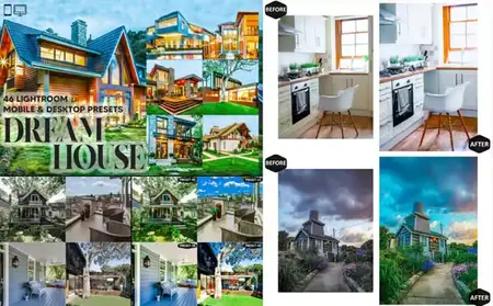 Dream House Mobile & Desktop Lightroom Presets Pack