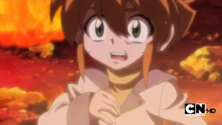 Beyblade Metal Fusion (2009 S02E23 The End Of A Fierce Struggle! C W
