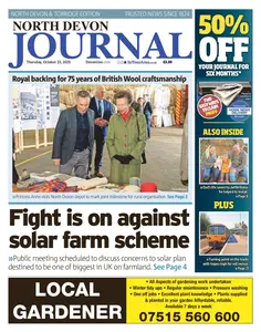North Devon Journal - 23 October 2025