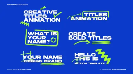 Scribble Text Animation 58368908