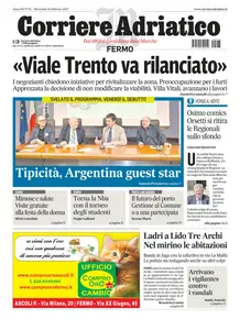 Corriere Adriatico Fermo - 26 Febbraio 2025