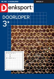 Denksport Doorloper 3 - 5 September 2024