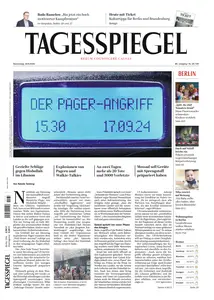 Der Tagesspiegel - 19 September 2024