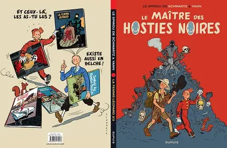 Une Aventure De Spirou Et Fantasio - Tome 11 - Le Maître Des Hosties Noires (Édition Brusel)