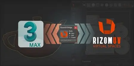 3dsmax RizomUV Bridge - Script for 3ds Max