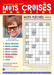 Mots Croisés Magazine N.3135 - 8 Octobre 2024