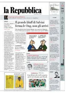 la Repubblica - 18 Giugno 2018