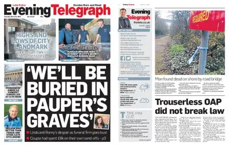 Evening Telegraph Late Edition – March 31, 2022