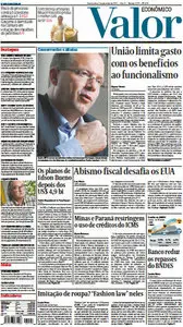 Jornal Valor Econômico - 07 de novembro de 2012 - Quarta