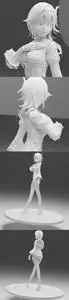 Genshin Impact - Eula Bishoujo Statue