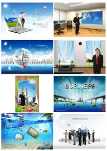 PSD Source Gallery - Business & Technology (Volume 14)