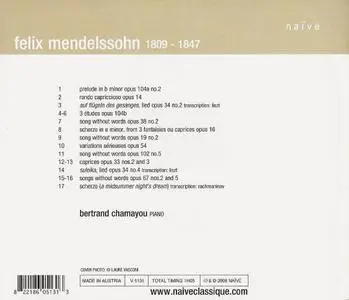 Bertrand Chamayou - Mendelssohn (2008)