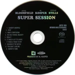 Mike Bloomfield, Al Kooper, Steve Stills - Super Session (1968) [2014 Audio Fidelity SACD AFZ5 186]