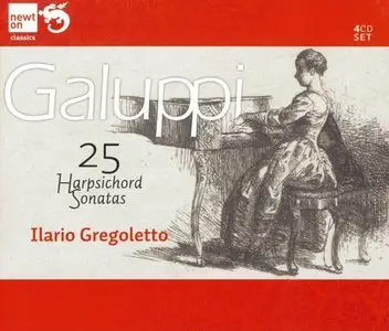 Ilario Gregoletto - Galuppi: Sonatas For Harpsichord (2012)