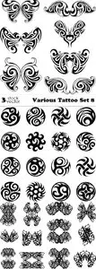 Vectors - Various Tattoo Set 8