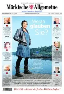 Märkische Allgemeine Neues Granseer Tageblatt - 24. Dezember 2018