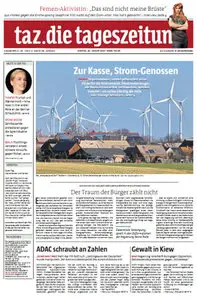 Tageszeitung TAZ vom 20 Januar 2014