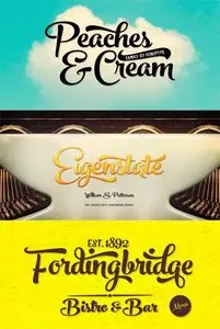 Peaches and Cream Font Family