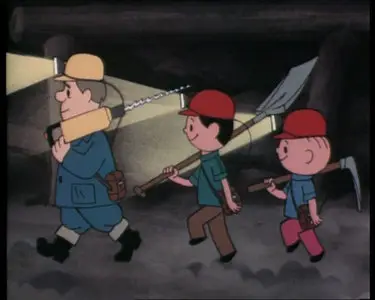 Bolek i Lolek wśród górników / Bolek and Lolek Among Miners - by Władysław Nehrebecki (1980)
