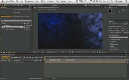 LearnNowOnline - After Effects CC, Part 3: Text, Audio and 3D