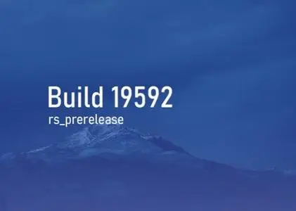 Windows 10 Insider Preview (20H2) Build 19592.1