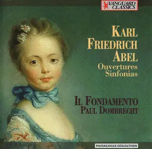 C.F. Abel: Ouvertures Sinfonias -- Il Fondamento, Paul Dombrecht