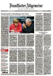 Frankfurter Allgemeine Zeitung FAZ - 18 Juli 2015