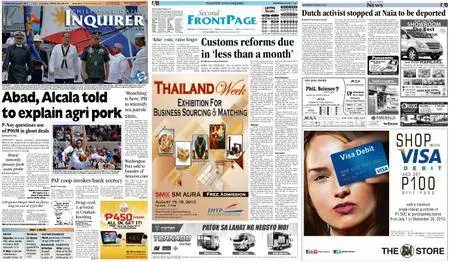 Philippine Daily Inquirer – August 07, 2013