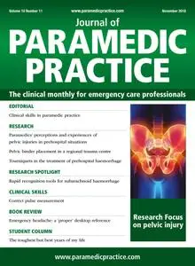 Journal of Paramedic Practice - November 2018