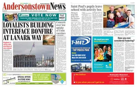 Andersonstown News – July 10, 2021