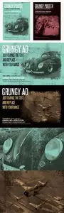 Grungy Posters and Ads PSD