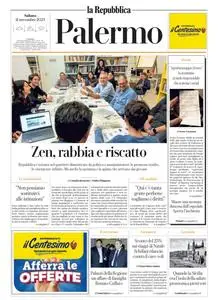 la Repubblica Palermo - 11 Novembre 2023