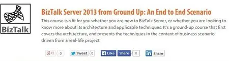 BizTalk Server 2013 from Ground Up: An End to End Scenario