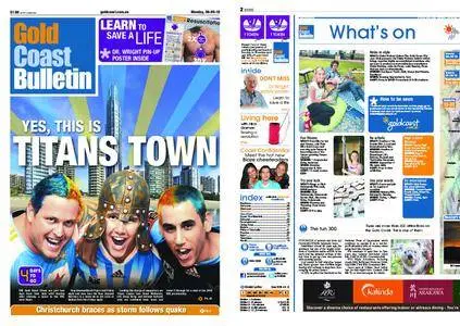 The Gold Coast Bulletin – September 06, 2010