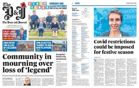 The Press and Journal North East – November 11, 2021