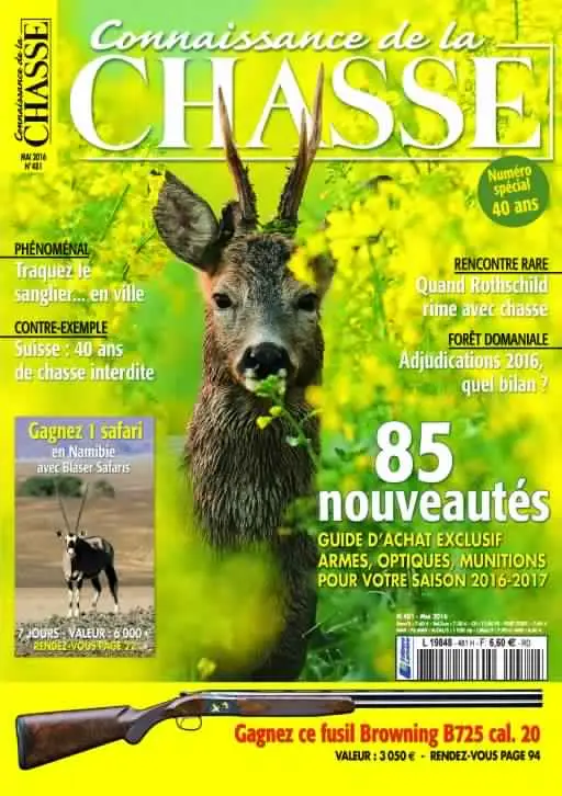 Connaissance de la Chasse No.481 - Mai 2016