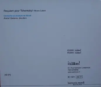 Bruno Letort - Requiem pur Tchernobyl