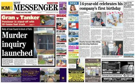 Kent Messenger Maidstone – November 23, 2017