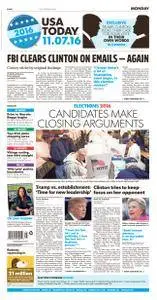 USA Today  November 07 2016