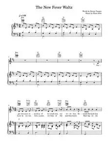 The New Fever Waltz - Elton John & George Michael (Piano-Vocal-Guitar (Piano Accompaniment))