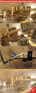 Performance of interior decoration Scene 7 / 10