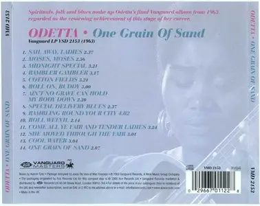 Odetta - One Grain Of Sand (1963) [2005, Ace Records, VMD 2153]