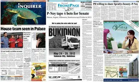 Philippine Daily Inquirer – May 18, 2012