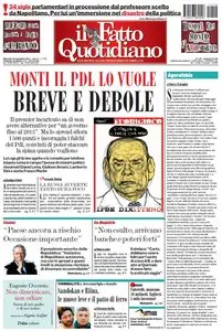 Il Fatto Quotidiano (15-11-11)
